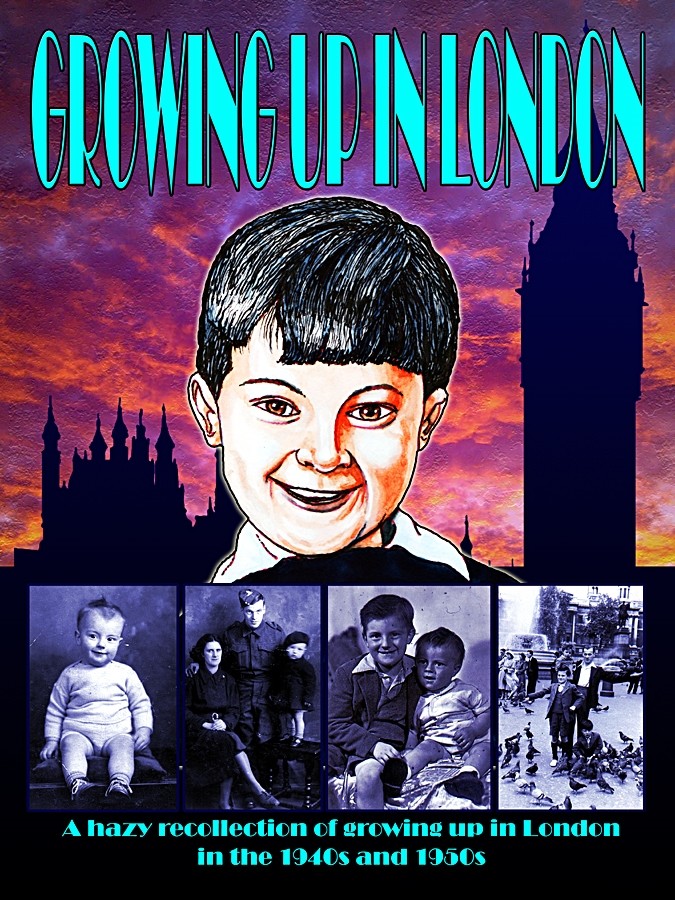 Front cover-Growing up project-mixed media.