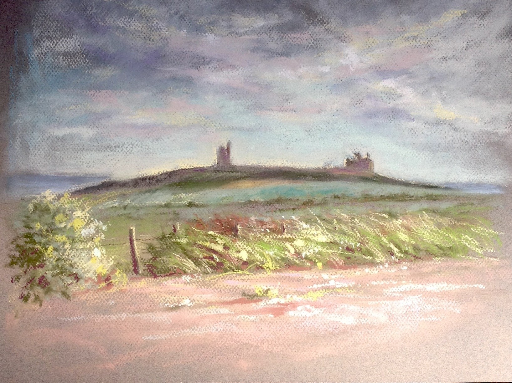 Dunstanburgh from the North