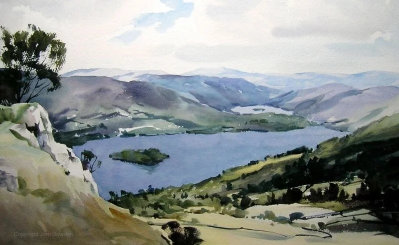 Above the Grasmere valley, Lake District. Above the Grasmere valley, Lake District.