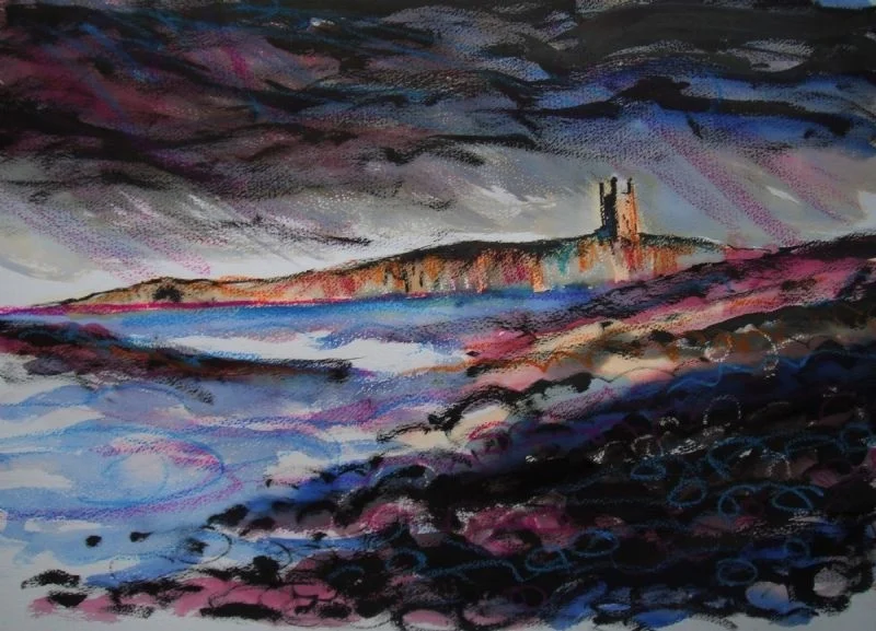 'Dunstanburgh Castle, Northumberland' 'Dunstanburgh Castle, Northumberland'