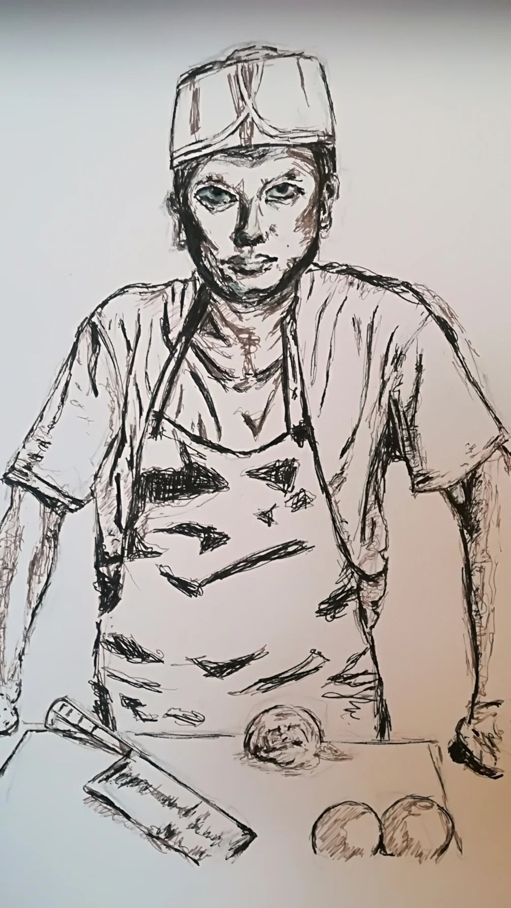 I wouldn't like to upset this chef I wouldn't like to upset this chef