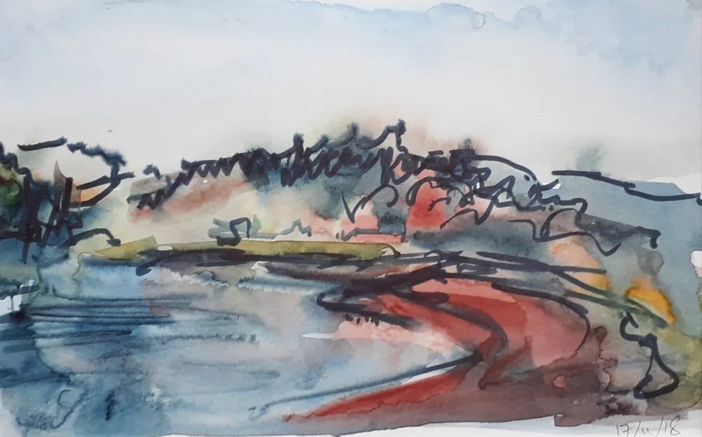 Low tide Kippford Low tide Kippford