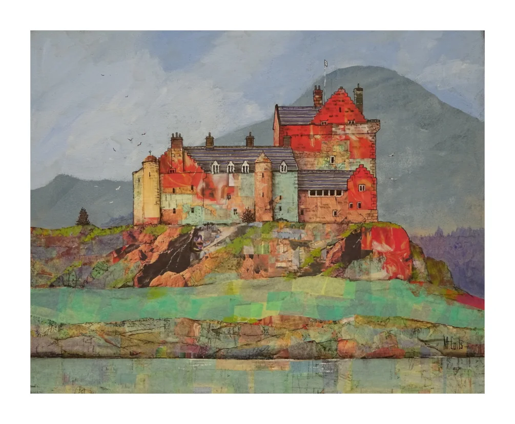 1848_Duart Castle Mull mount 1848_Duart Castle Mull mount