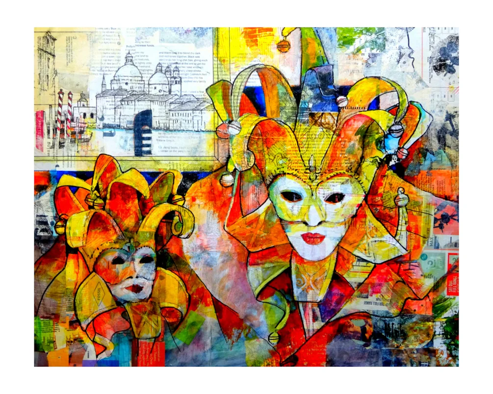 1888 Venetian masks 1888 Venetian masks