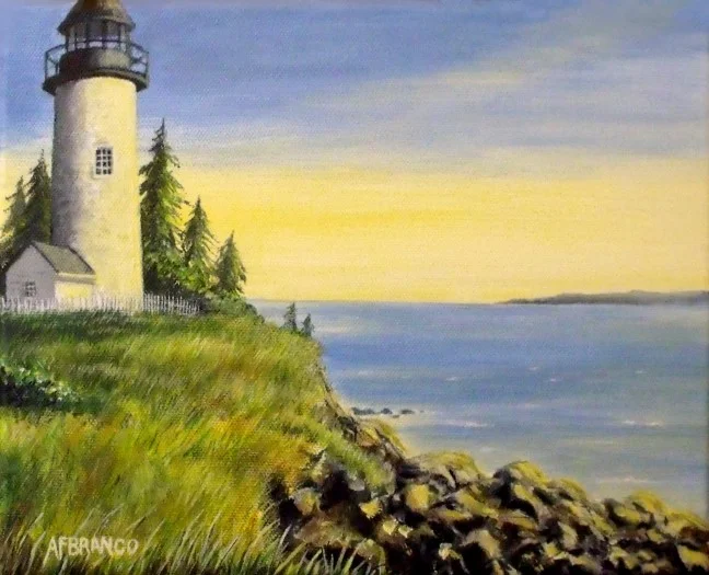 Lighthouse Sunset Lighthouse Sunset