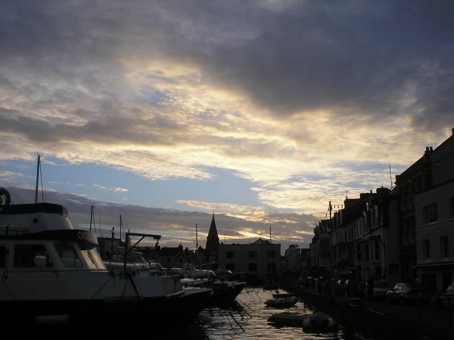 Ilfracombe Harbour At Night by Janet davies Ilfracombe Harbour At Night by Janet davies