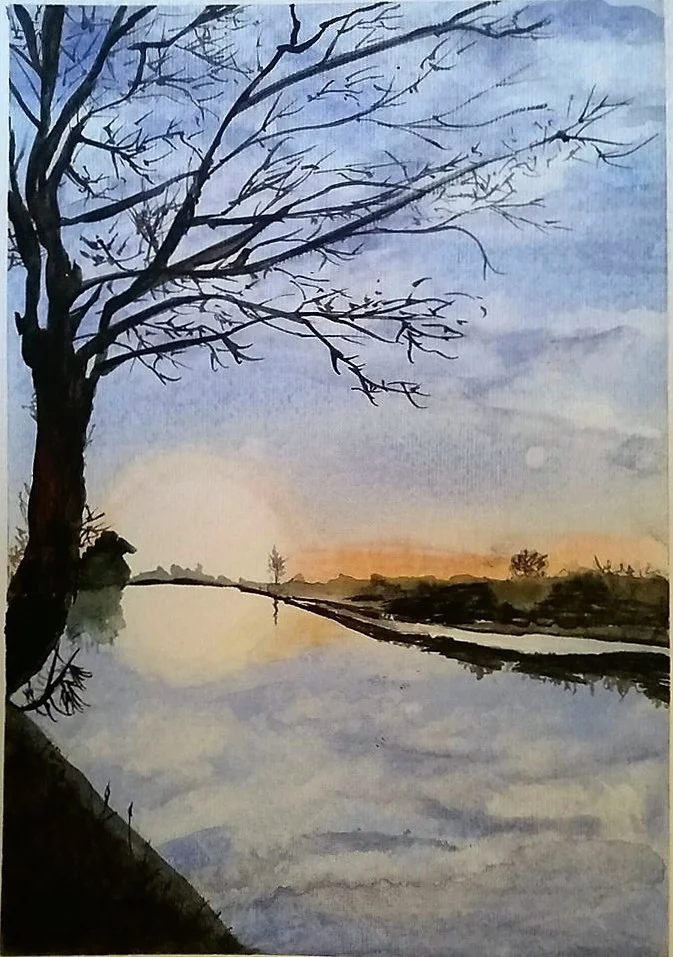Bridgewater Canal - sky and water practice Bridgewater Canal - sky and water practice