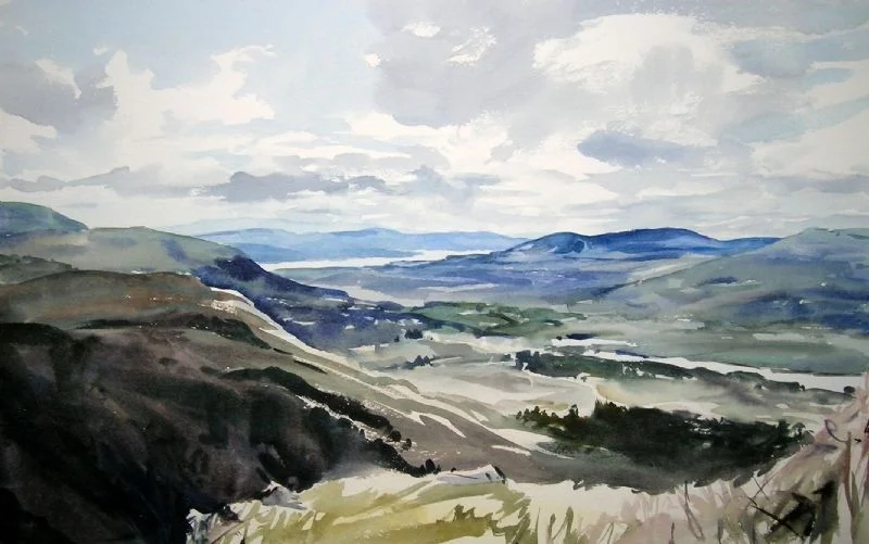 High above Elterwater High above Elterwater
