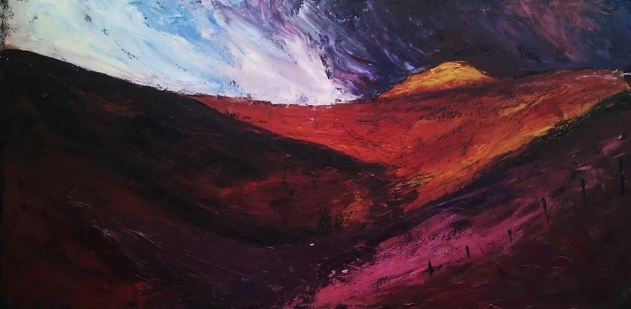 'Penyghent from Hasleden Beck' 'Penyghent from Hasleden Beck'