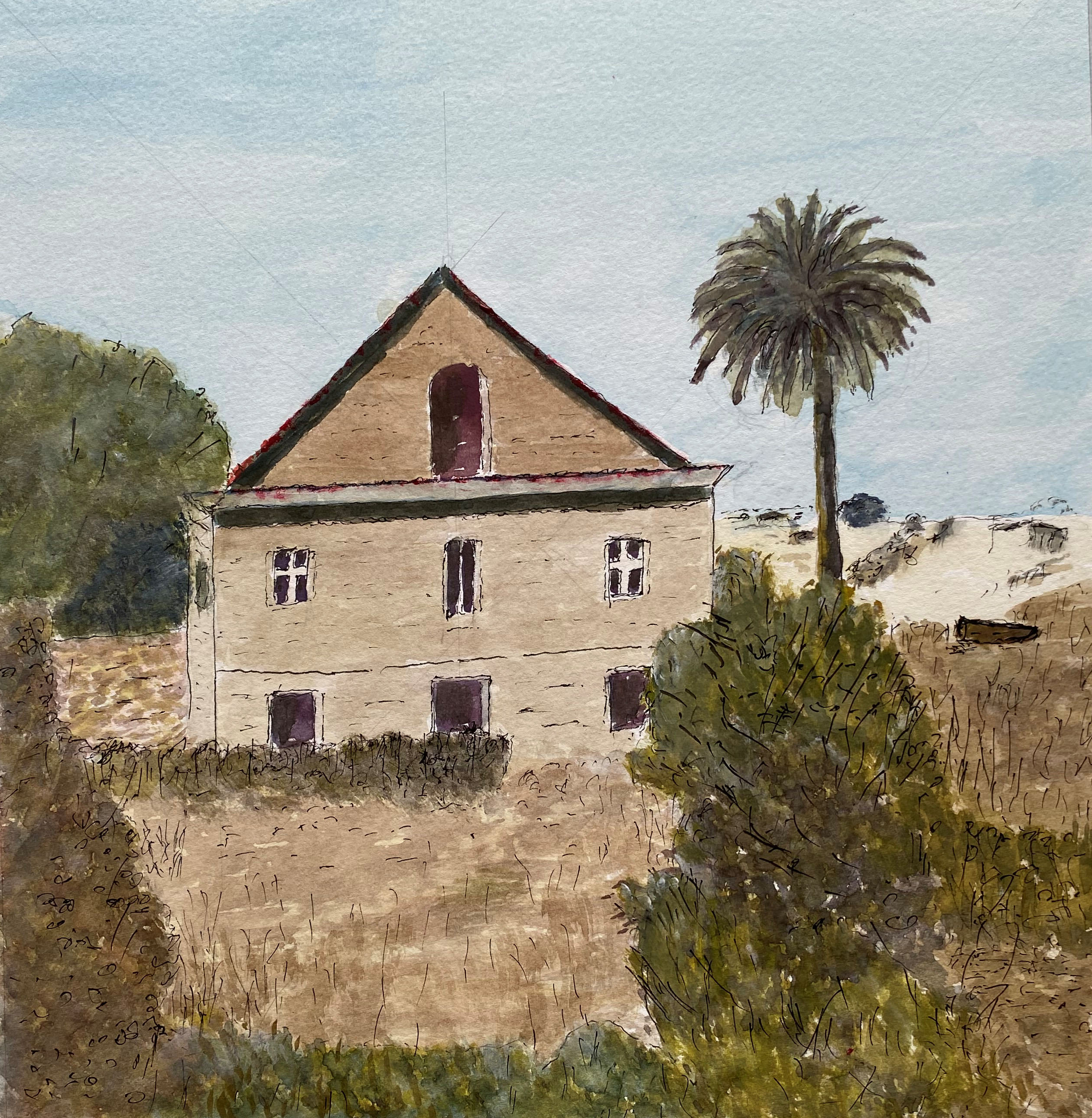 24{09} Monique Working from photographs