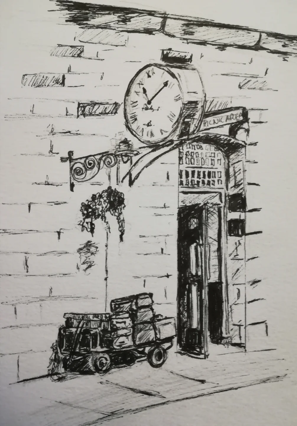 Pickering Station Clock Pickering Station Clock