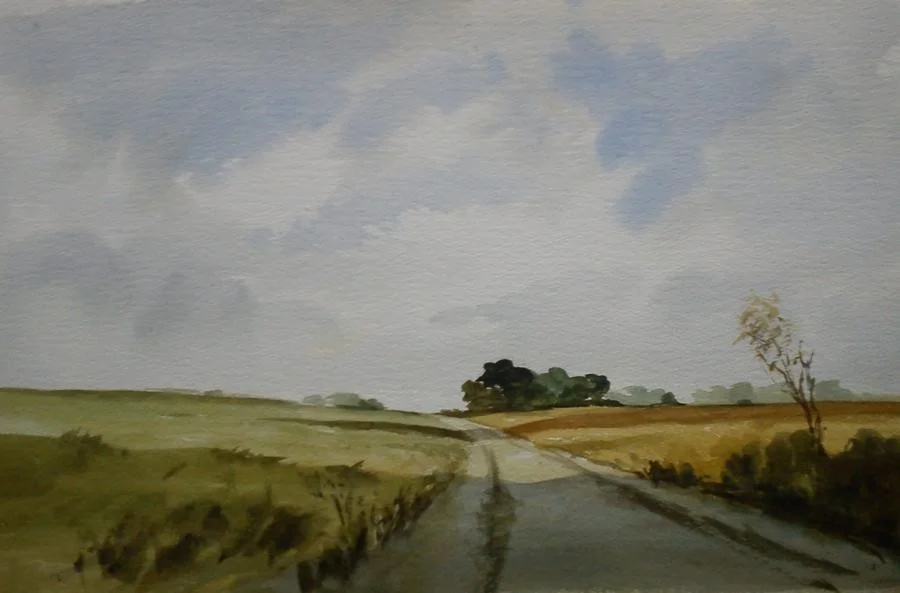 Near Kingston Blount South Oxfordshire 18 1/2" X 12" Near Kingston Blount South Oxfordshire 18 1/2" X 12"