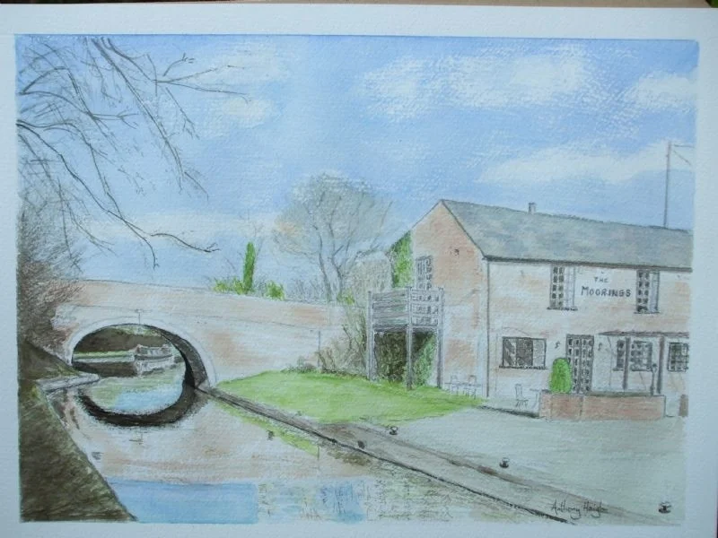 'The Moorings, Crick Wharf, Leicester Arm - Grand Union Canal 'The Moorings, Crick Wharf, Leicester Arm - Grand Union Canal