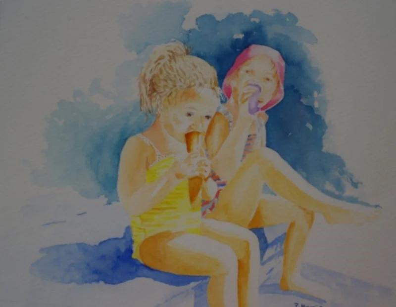 Mmmm, ice lollies! Mmmm, ice lollies!