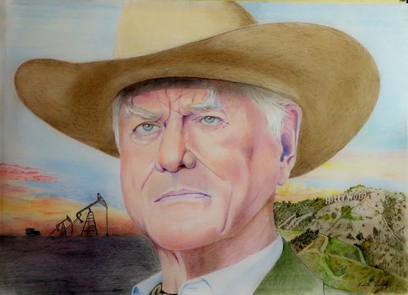 Larry Hagman as JR Ewing Larry Hagman as JR Ewing