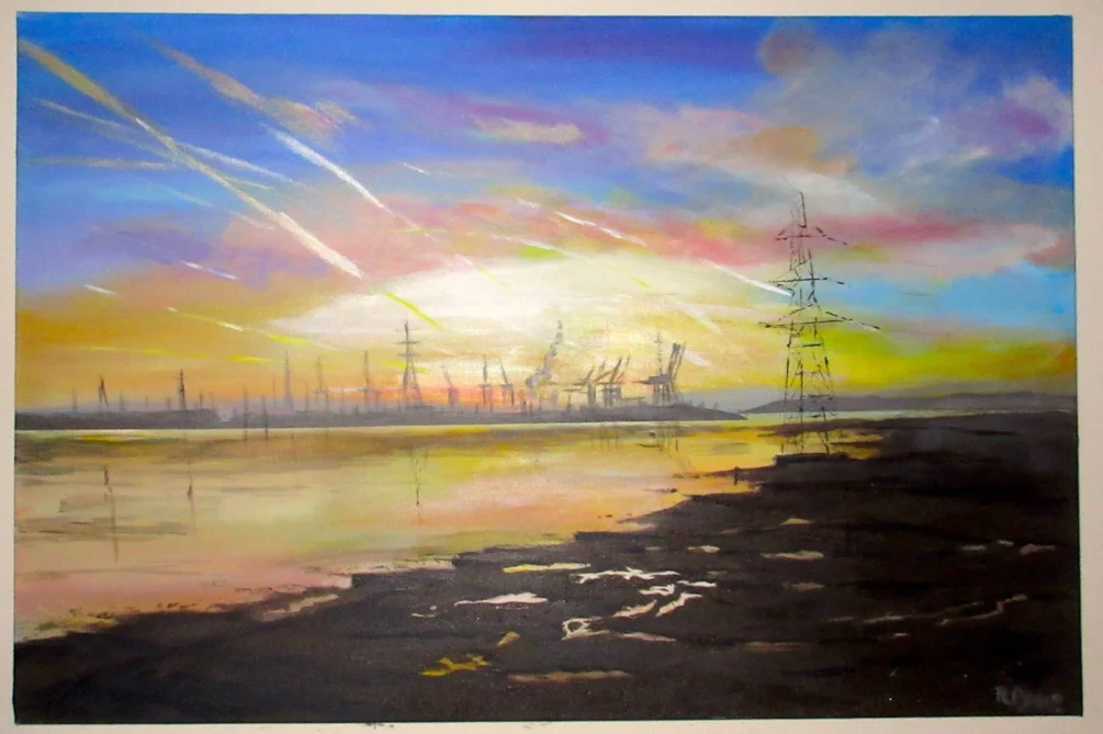 December dawn at the Docks (Southampton ) December dawn at the Docks (Southampton )