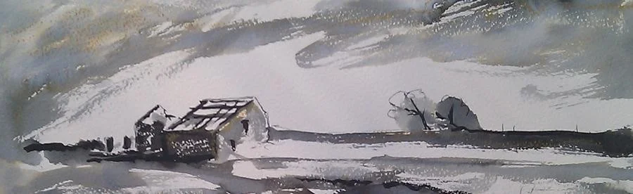 'Three Wensleydale Barns' (detail 2) 'Three Wensleydale Barns' (detail 2)