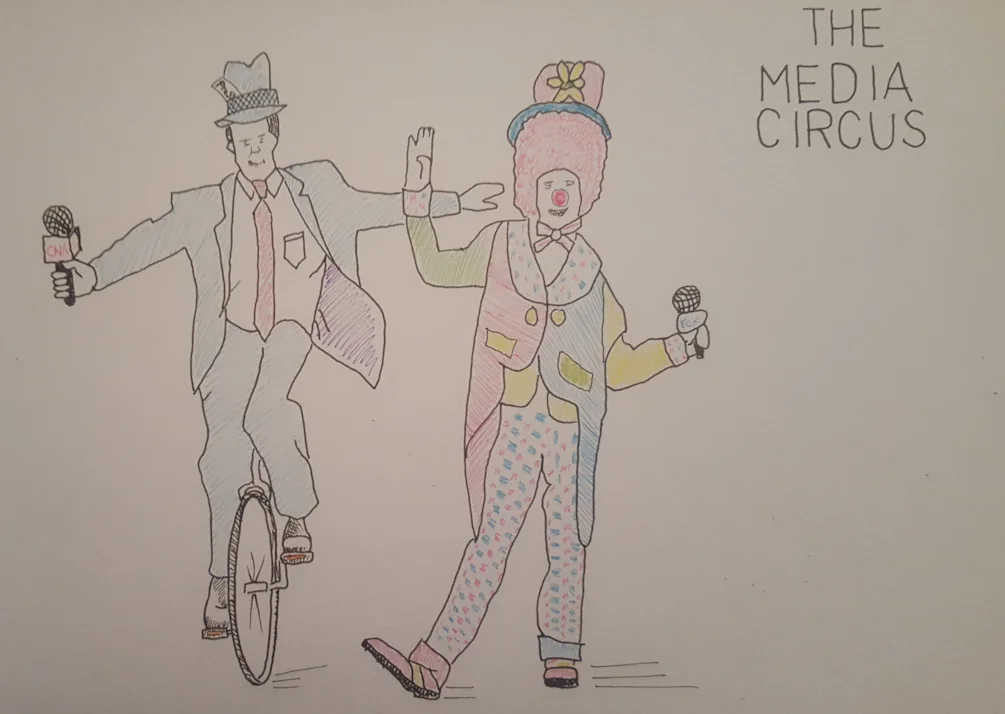 The media circus The media circus