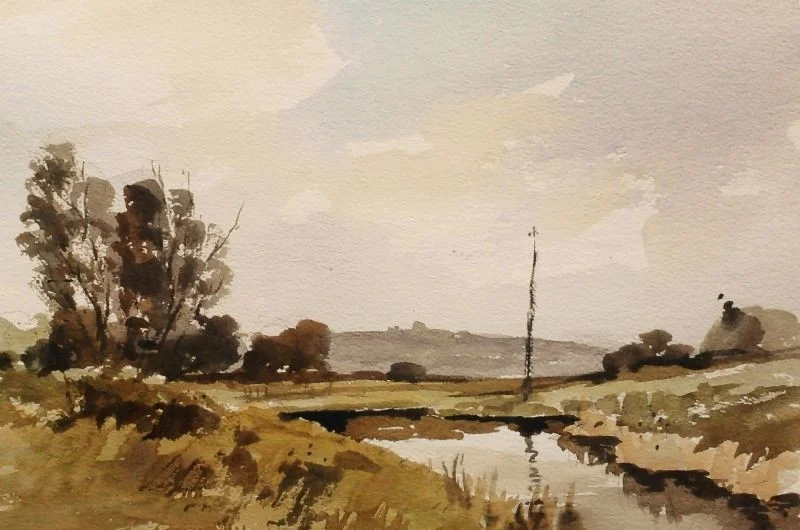 River Gade Nr Great Gaddesden Herts 9.5" x 13.75" River Gade Nr Great Gaddesden Herts 9.5" x 13.75"