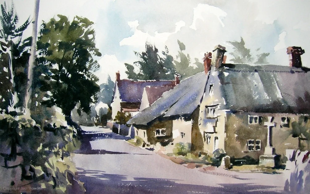 Wonky Wiltshire chimneys. Wonky Wiltshire chimneys.