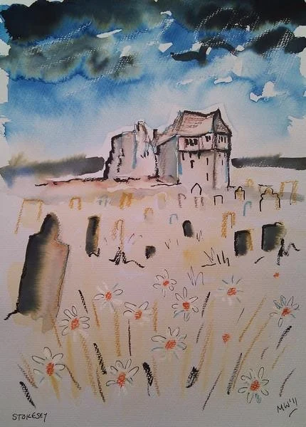 'Stokesay Castle, Shropshire' 'Stokesay Castle, Shropshire'