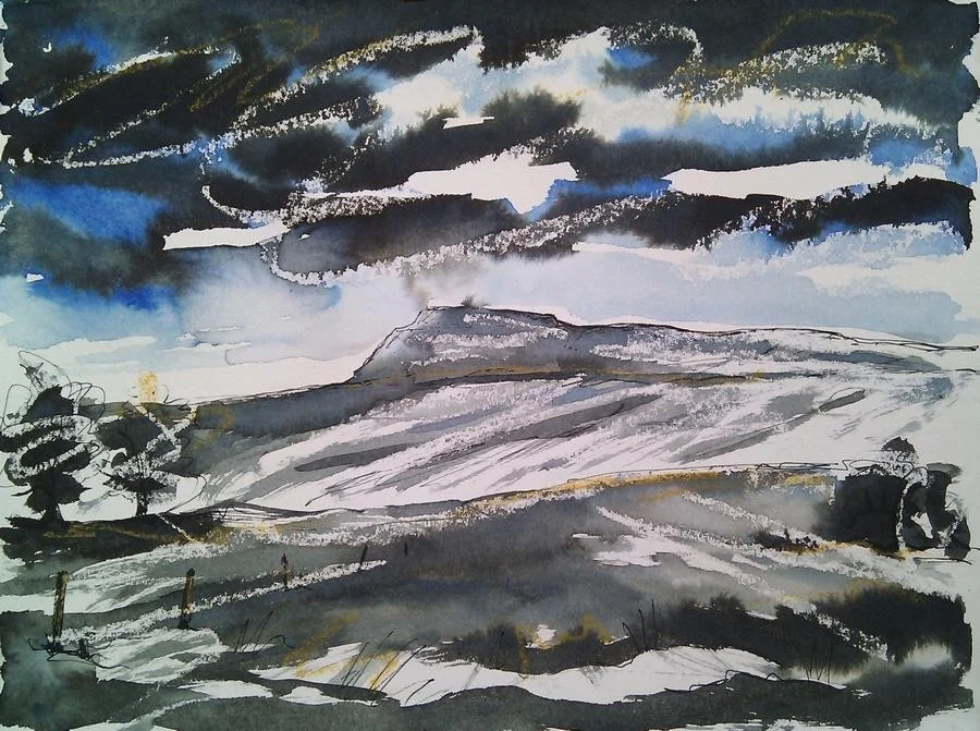 'Study Of Ingleborough' 'Study Of Ingleborough'