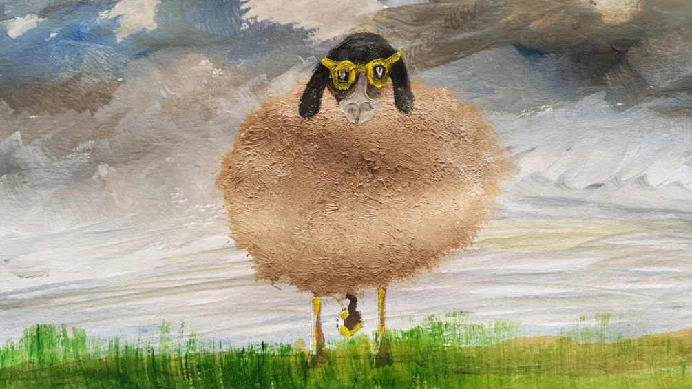 peter only painted 2 legs.... peter only painted 2 legs....
