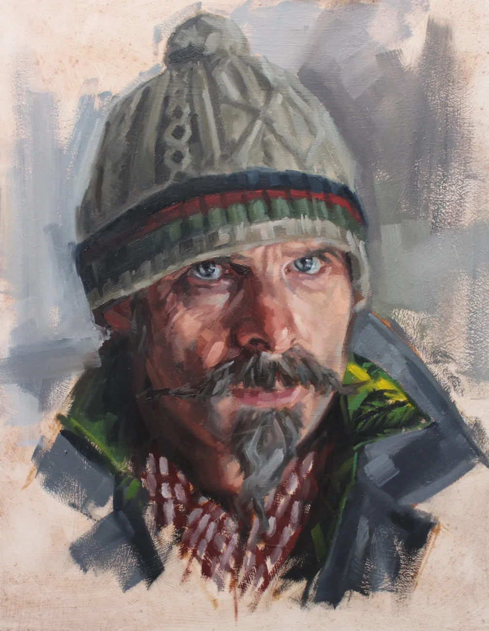 Sir Walter - oil on board Sir Walter - oil on board