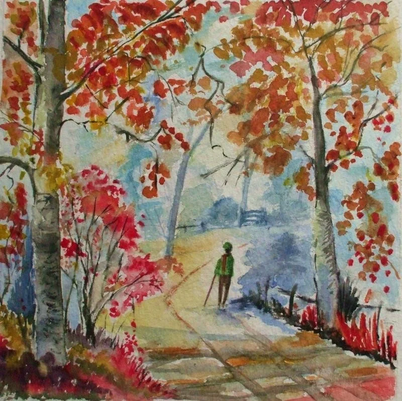 Autumn walk demo Autumn walk demo