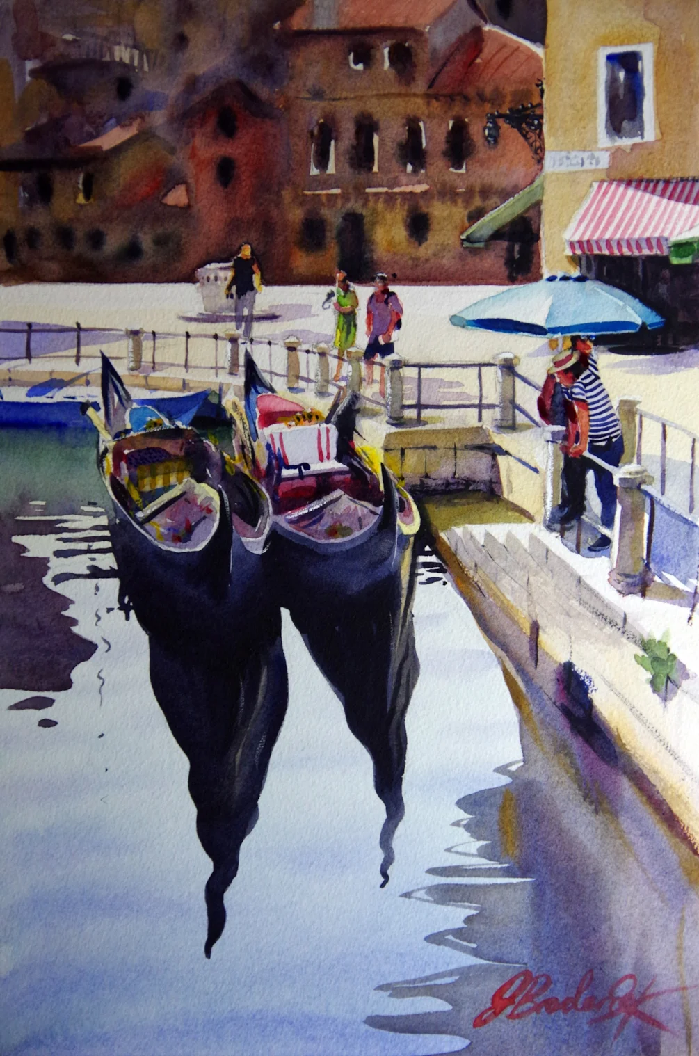 Parked Gondola's Parked Gondola's