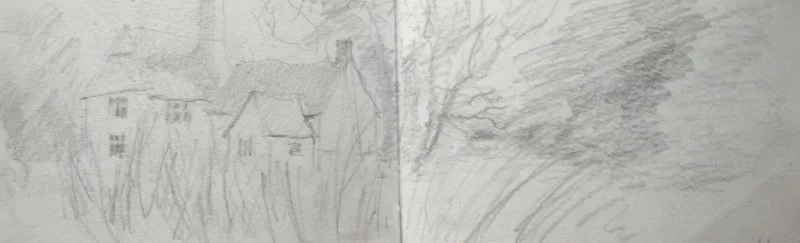 Sketch at Willy Lotts Cottage Sketch at Willy Lotts Cottage