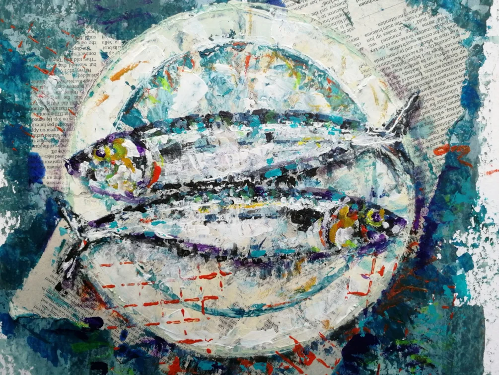 Little fishy on a little dishy! Experimenting Little fishy on a little dishy! Experimenting