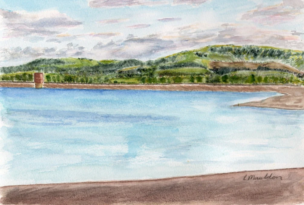 View over Arlington Reservoir, near Polegate View over Arlington Reservoir, near Polegate