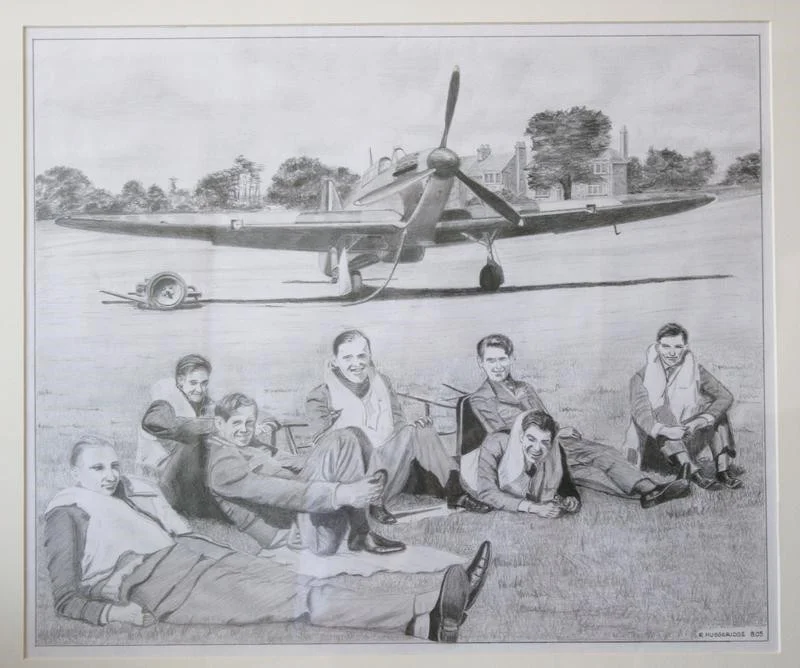 Battle of Britain Pilots at Hawkinge Battle of Britain Pilots at Hawkinge