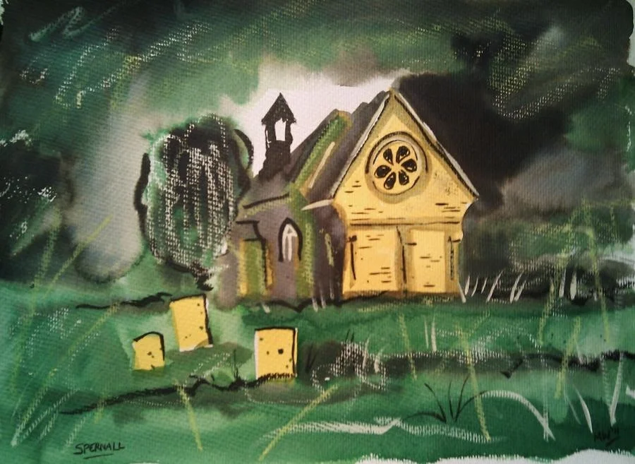 'Spernall Church' 'Spernall Church'