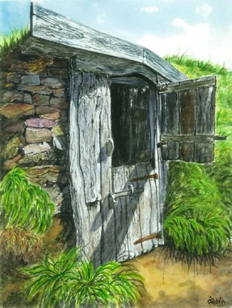 fishermans hut , Morwenstow, Cornwall fishermans hut , Morwenstow, Cornwall