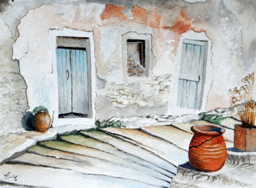 Frikes Ruin: On The Ionian Island of Ithica Frikes Ruin: On The Ionian Island of Ithica