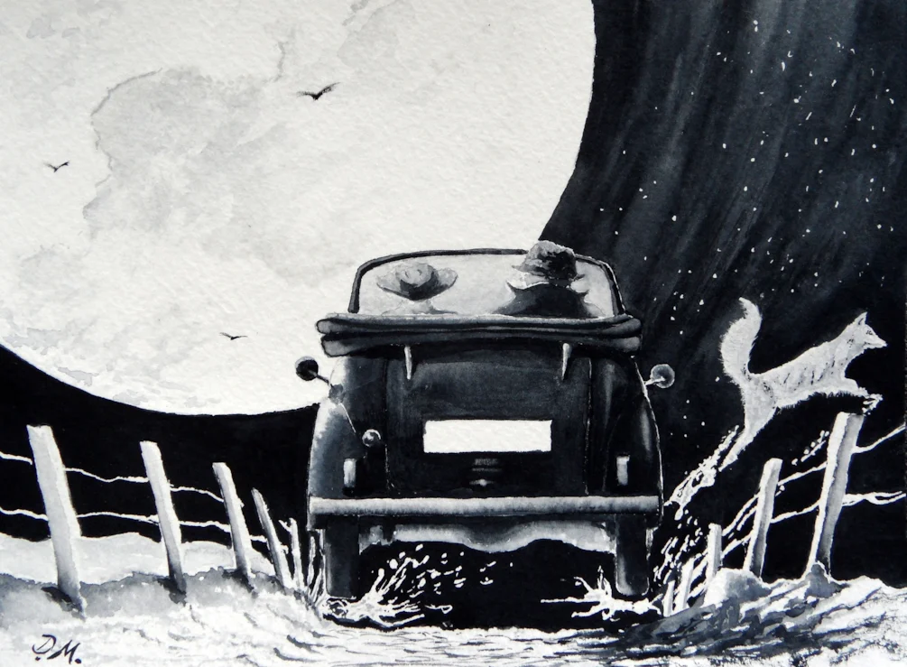 Fox & Morris Minor In The Light Of The Silvery Moon (Reg'n No. left blank for person who wants this) Fox & Morris Minor In The Light Of The Silvery Moon (Reg'n No. left blank for person who wants this)
