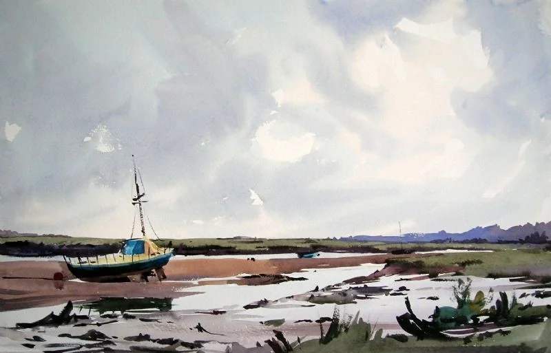 Low tide, Wells Next The Sea Low tide, Wells Next The Sea