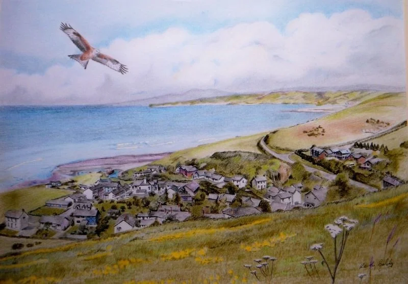 Red Kite over Aberarth Red Kite over Aberarth
