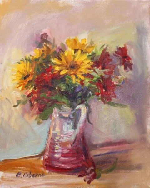 Yellow Gerberas in Jug Yellow Gerberas in Jug