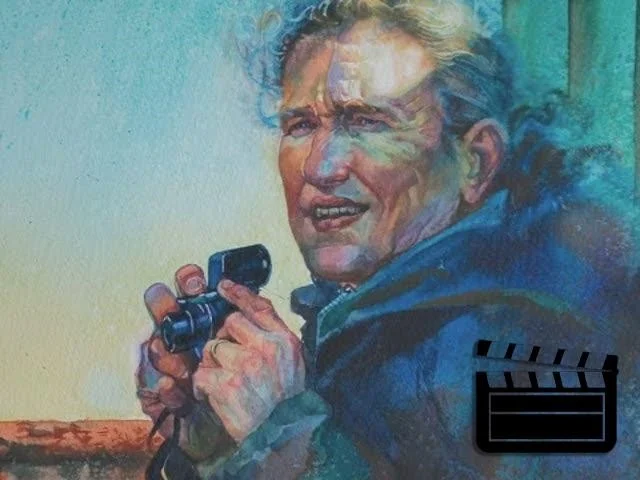 FILM OF A PORTRAIT PAINTING SPEDED UP FILM OF A PORTRAIT PAINTING SPEDED UP