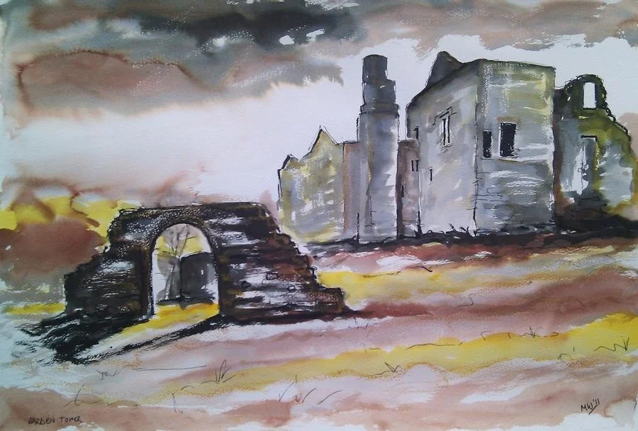 'Ruined Hunting Lodge - Barden Tower' 'Ruined Hunting Lodge - Barden Tower'