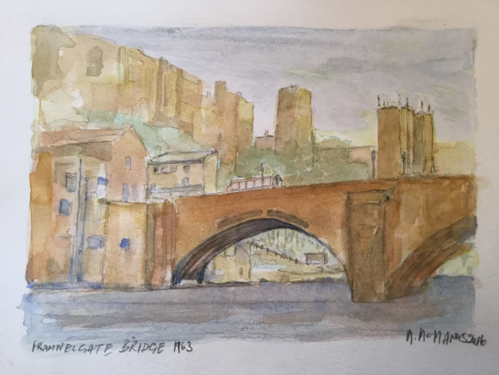 Framwelgate Bridge 1963 Framwelgate Bridge 1963