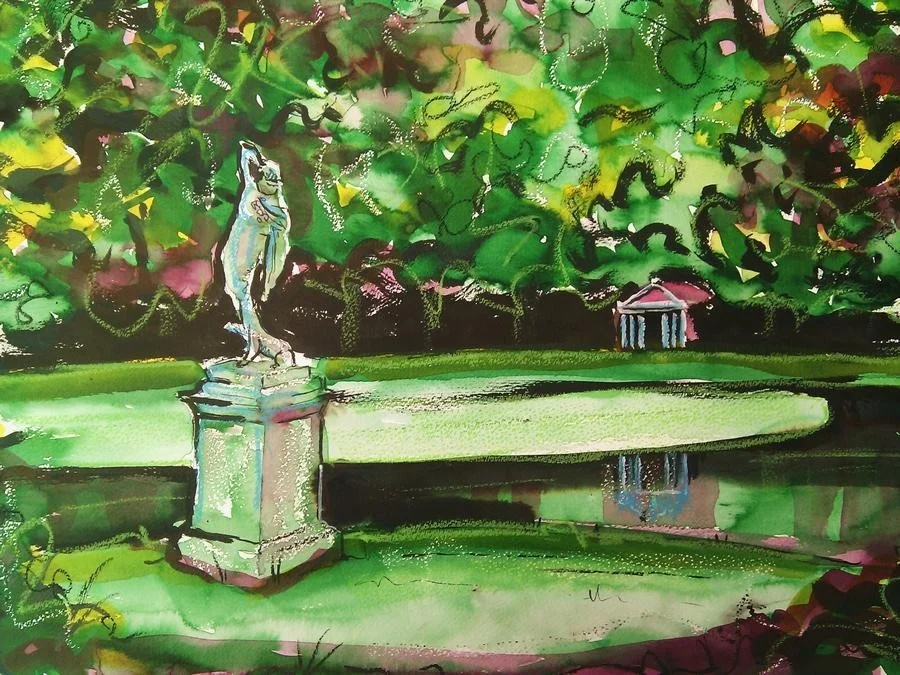 'Studley Royal Water Gardens, Fountains Abbey' 'Studley Royal Water Gardens, Fountains Abbey'