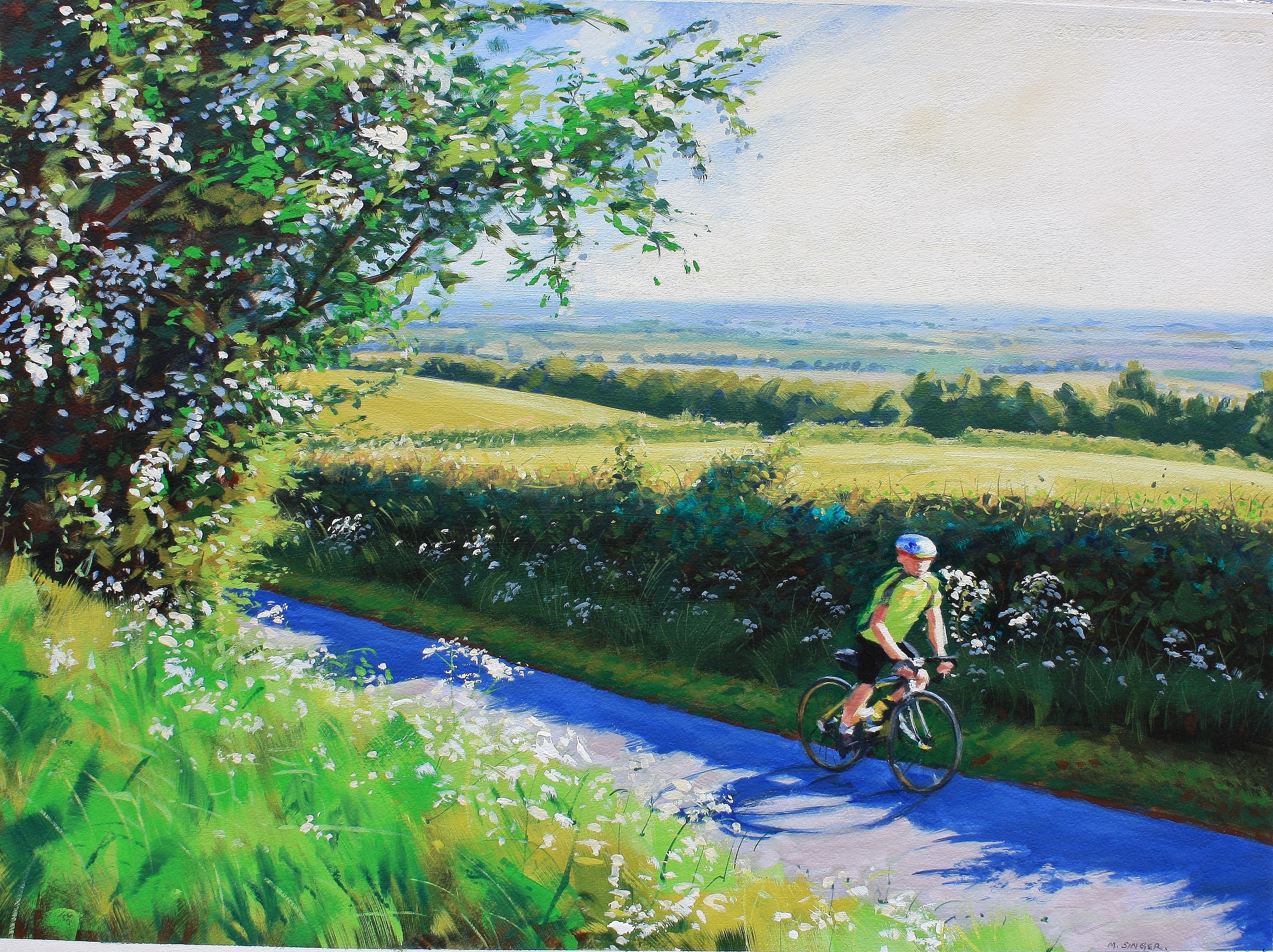 Long Lane Cyclist