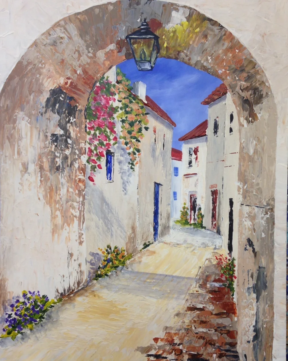 Quaint Spanish street Quaint Spanish street
