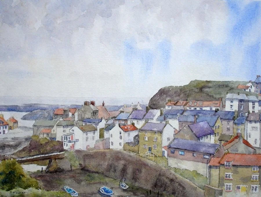 Staithes from Cowbar. Staithes from Cowbar.