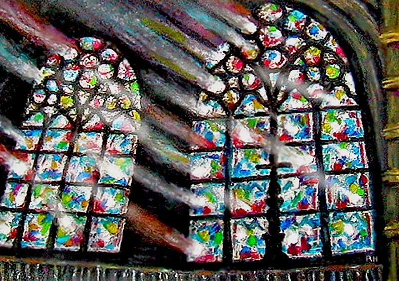 Notre Dame Cathedral - Beams of Faith Notre Dame Cathedral - Beams of Faith