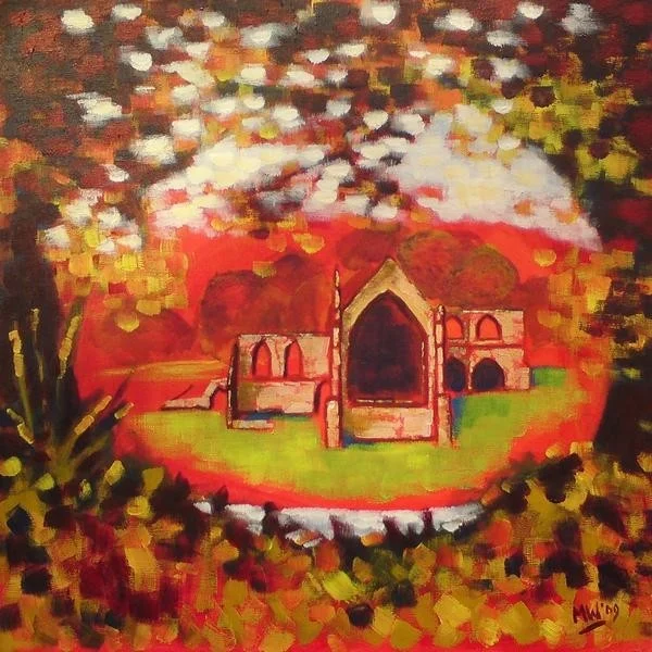 'Priory In Autumn' 'Priory In Autumn'